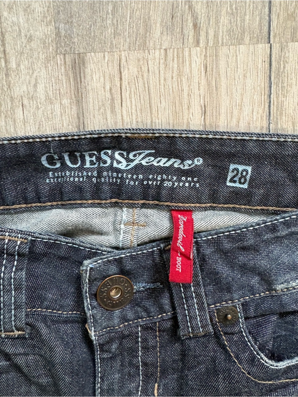 GUESS JEANS WOMEN’S BOOTCUT - Picture 6 of 6
